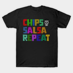 Chips salsa repeat, Cinco De Mayo, Fiesta de cinco de mayo design, Funny Cinco de Mayo, Cinco de Mayo Party, Cinco de Mayo Gifts, Cinco de Mayo Gift T-Shirt